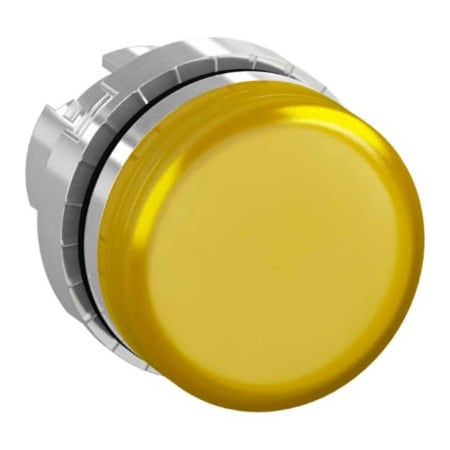 Springer Controls Co ABB Pilot Light Operator, 22mm, Yellow P9M-LGD